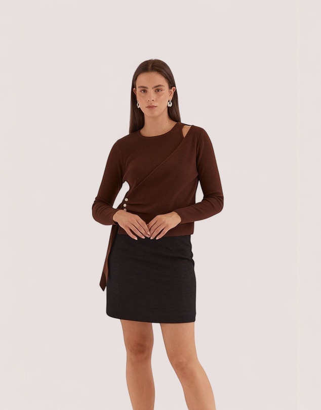Sass - Azalea Wrap Sweater