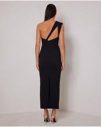 Elle Zeitoune - Harley One Shoulder Midi Dress