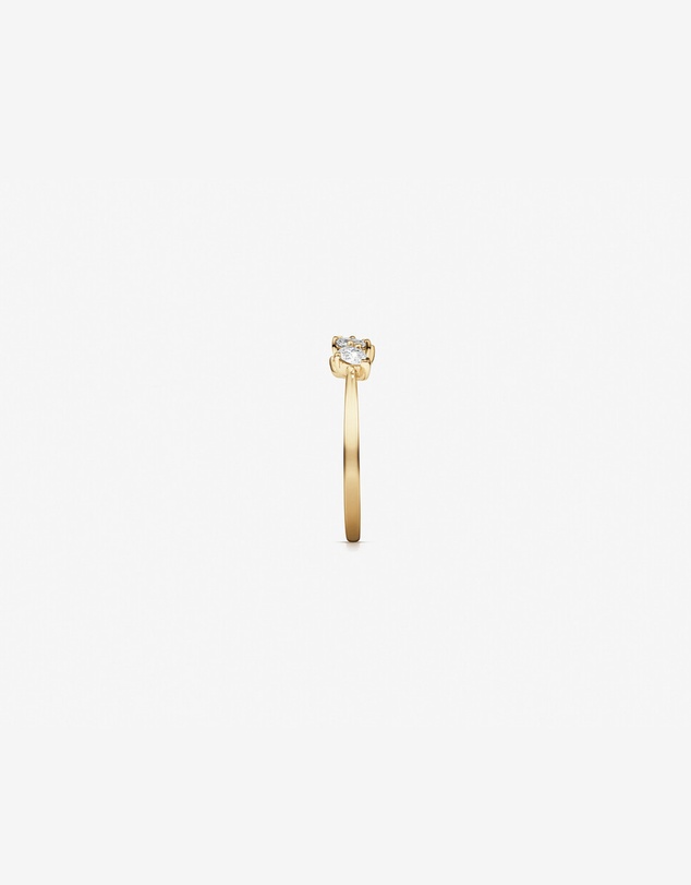 Michael Hill - 0.40 Carat TW Fancy Cut Laboratory-Grown Diamond Four Stone Ring in 10kt Yellow Gold