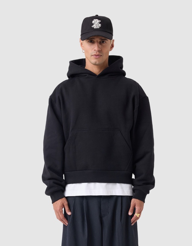 Zanerobe - Box Crop Hood Black