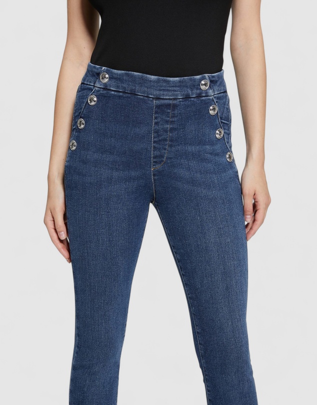 GUESS - High-Rise Aubree Skinny Denim Jeans