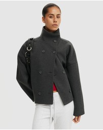 Cotton On - Funnel Neck Coat