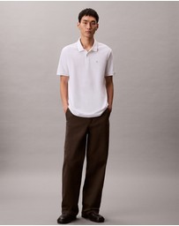 Calvin Klein - Refined Pique Tipped Polo Shirt