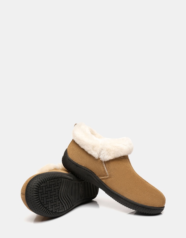 EVERAU - Australian Shepherd Ugg Daley Slipper Cow Suede Upper House Shoes