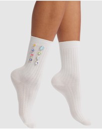 High Heel Jungle - Be Jeweled Socks
