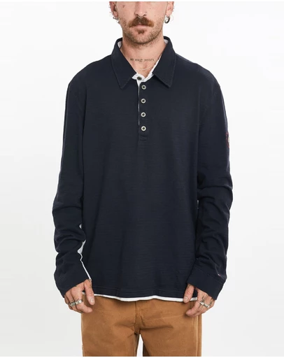Vintage by The Real Deal - Pre Loved - Vintage Tommy Hilfiger Long Sleeve Polo Shirt