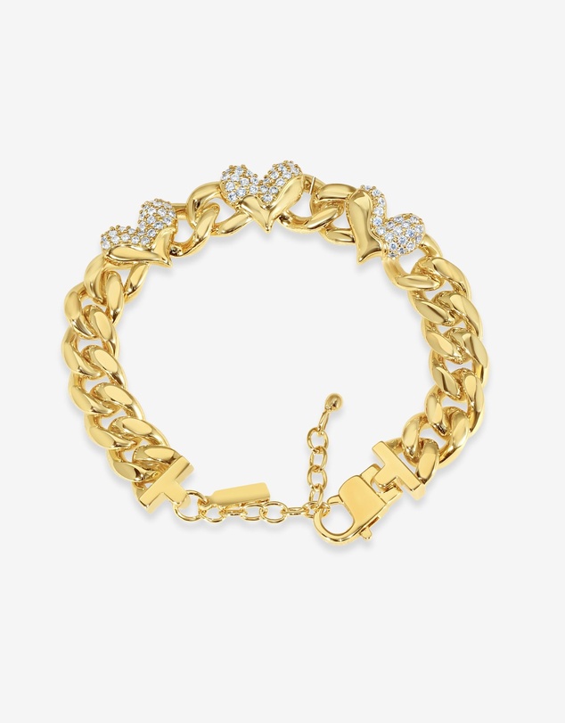 Jackie Mack - Velvet Hearts Bracelet