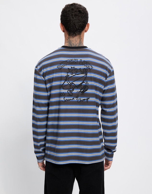 Rhythm - Peace Sun Vintage Stripe LS T-Shirt