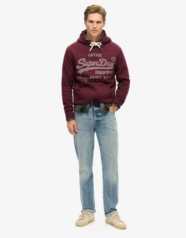 Superdry - Classic Vintage Logo Graphic Hoodie