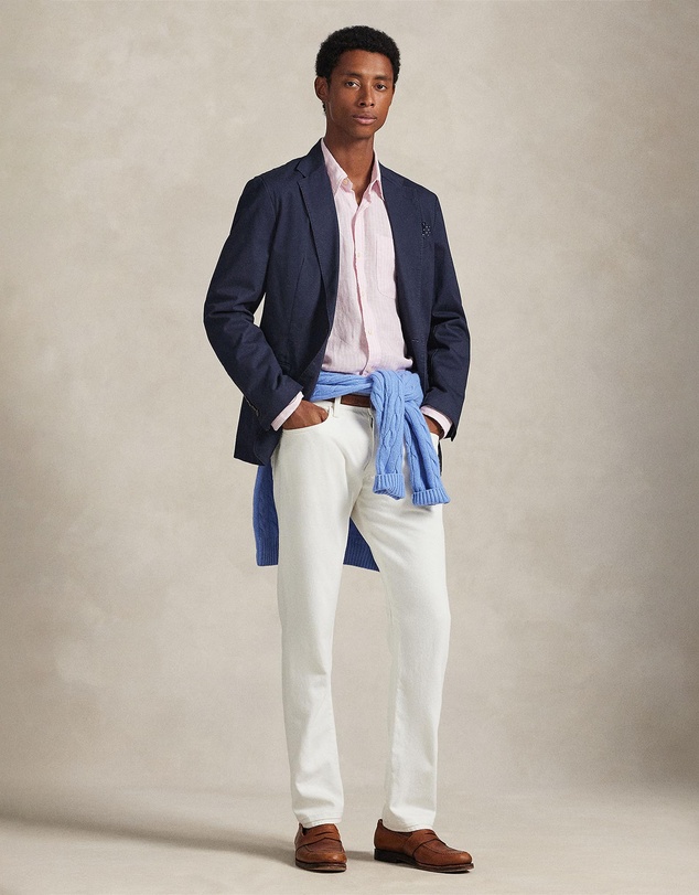 Polo Ralph Lauren - Custom Fit Striped Linen Shirt