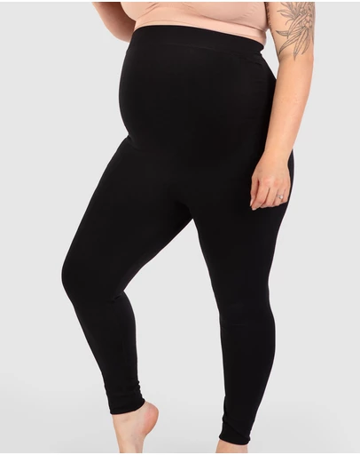 B Free Intimate Apparel - Maternity Leggings with Tummy Support