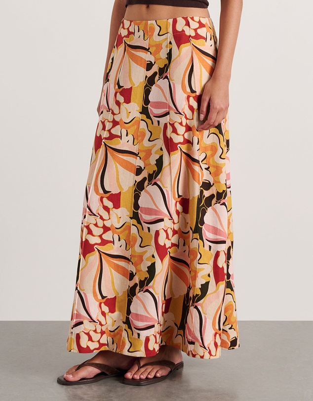 Jag - Lila Maxi Skirt