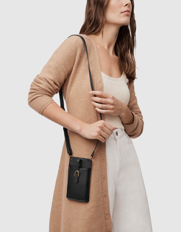 Fossil - Vada Black Crossbody Bag