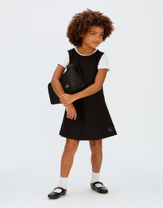 Calvin Klein Jeans - Girls Seamed Punto Milano Dress
