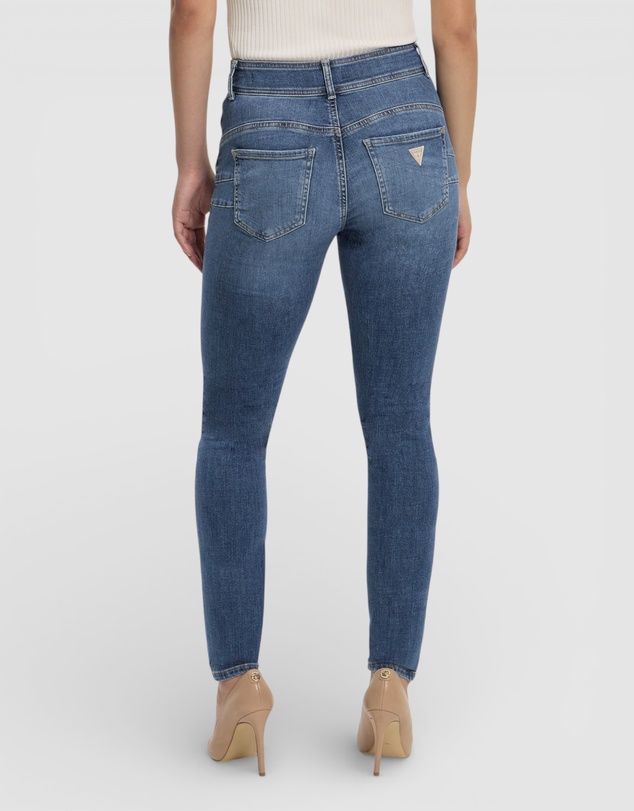 GUESS - Eco High-Rise Skinny Fit Shape Up Jeans