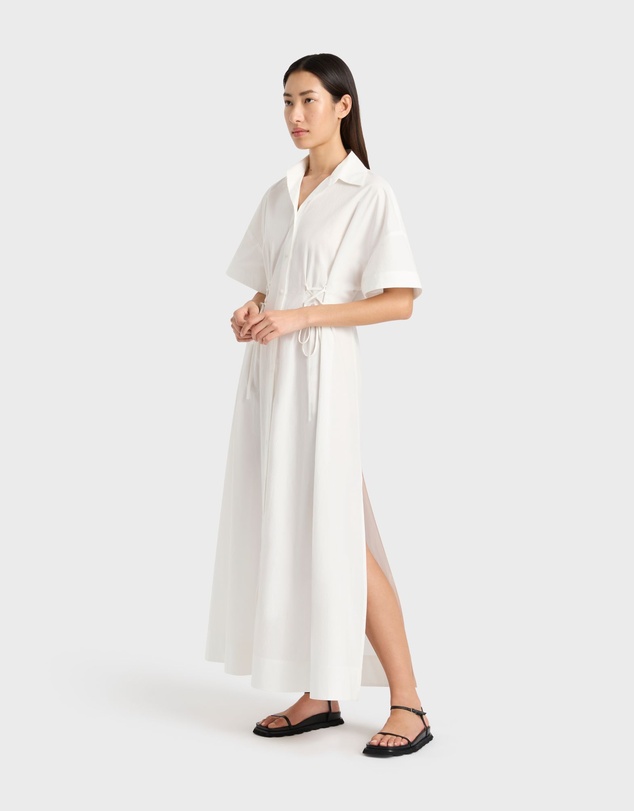 BONDI BORN - Kyoto Lace Front Shirt Dress