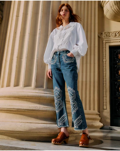 Farm Rio - Denim Cornely Pants