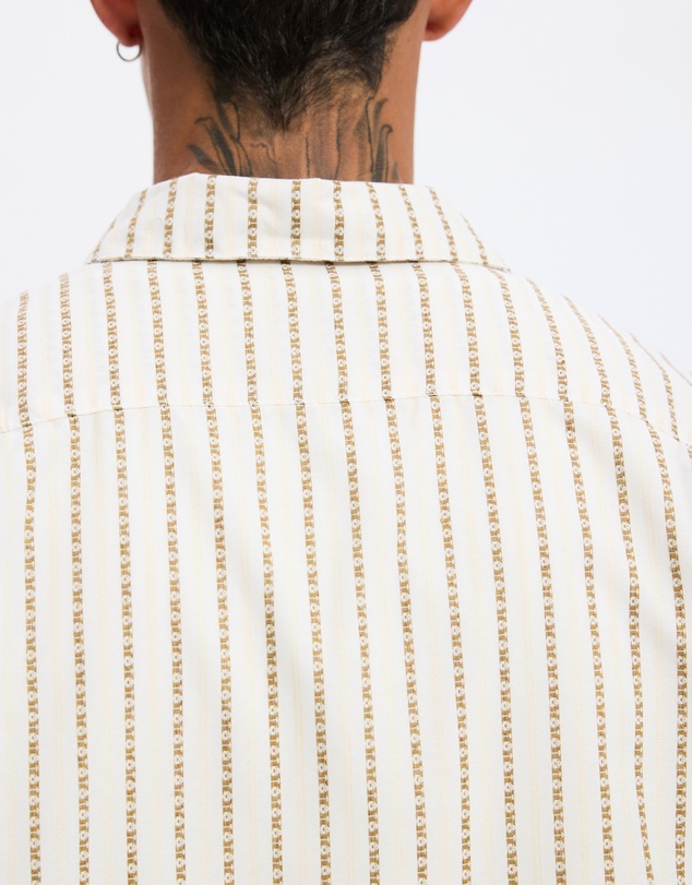 Rhythm - Vacation Stripe Crop SS Shirt