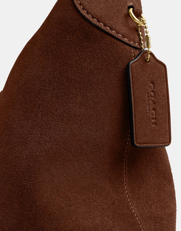Coach - Suede Brooklyn Shoulder Bag 34