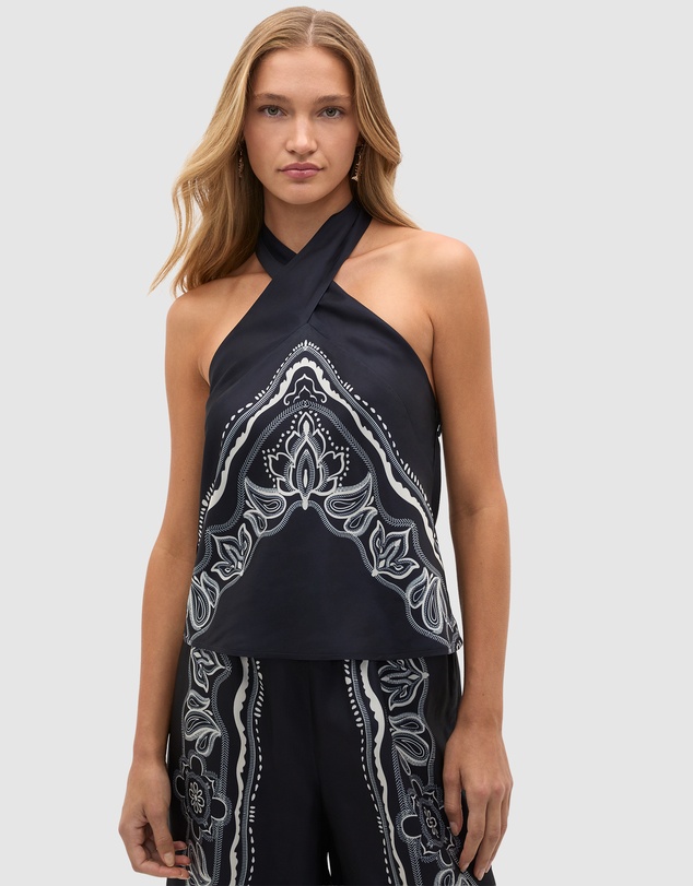 Seed Heritage - Scarf Print Halter