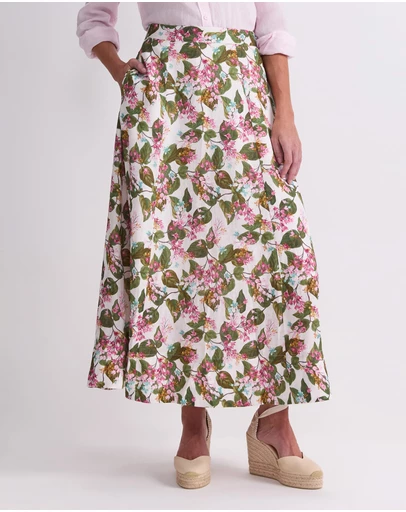 Sportscraft - Osterley Linen Liberty Skirt