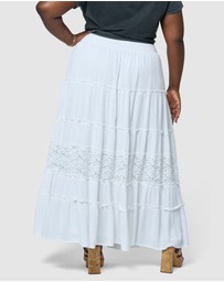 The Poetic Gypsy - Vintage Vixen Maxi Skirt