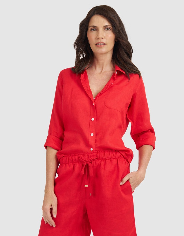CAMIXA - Lina Linen Shirt
