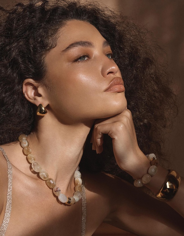 Amber Sceats - Figara Earrings in Gold
