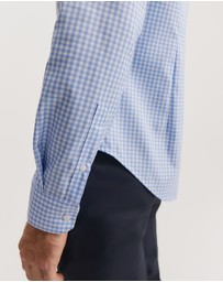 Country Road - Slim Fit Gingham Travel Shirt