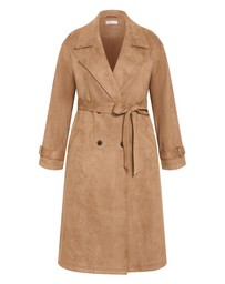 City Chic - Eliza Sueded Trench