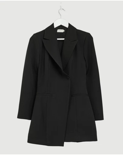 Revibe - Repaired Tussah Blake Blazer Dress - AU 8
