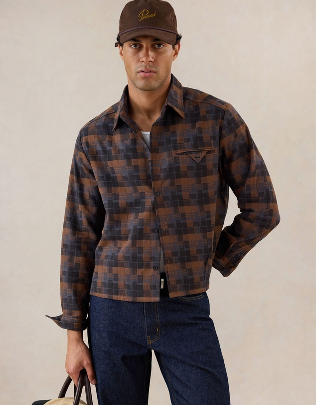 Percival - Hinsely Boxy Long Sleeve Shirt