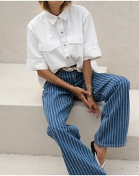 Jag - Carrie Denim Short Sleeve Shirt