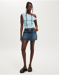 Cotton On - Mini Denim Skort