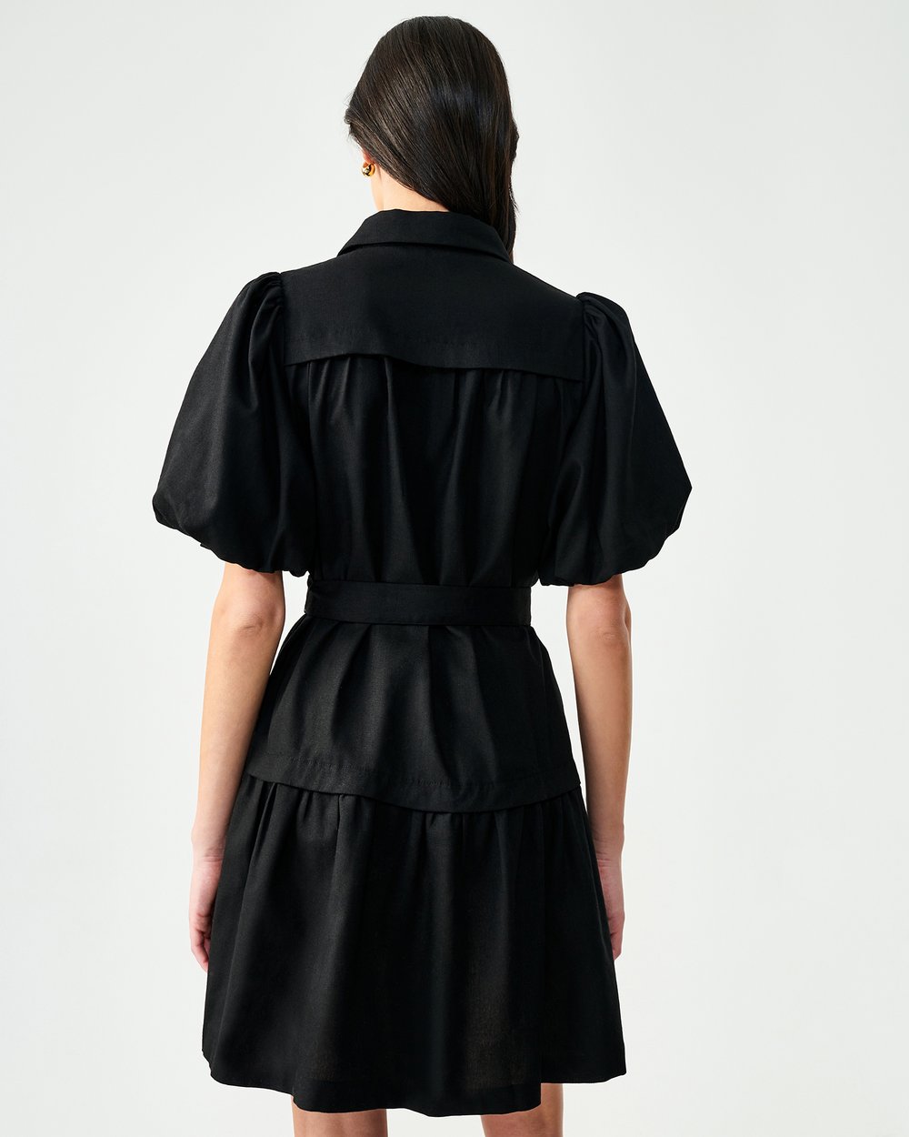 willa mini dress black Sir The Label Willa Mini Dress In Black Size 1 (6 8) main image 1