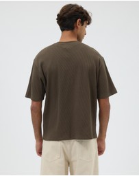 AERE - Orin Waffle SS Tee