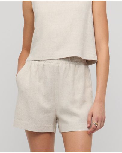 Natural Marle & White