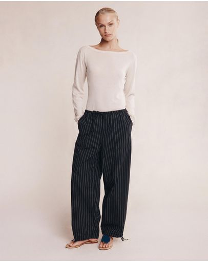 Black Pinstripe