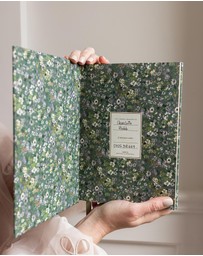 Bespoke Letterpress - Linen Bound Bullet Journal - Summer Perennials