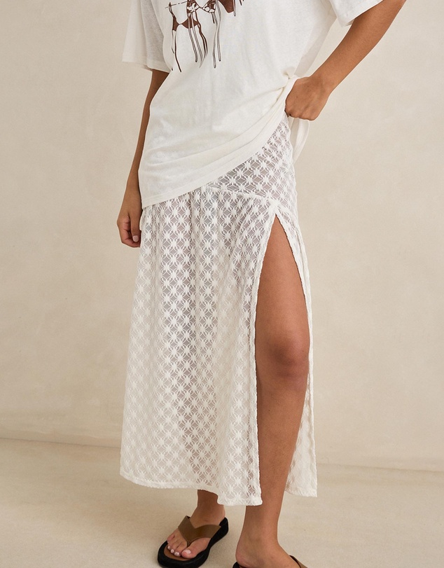 Rhythm - Gigi Lace Maxi Skirt