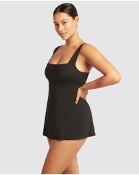 Sea Level Australia - Essentials Square Neck Swim Dress