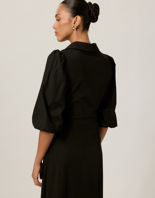 Tussah - Midi Dress with Underbust Seam