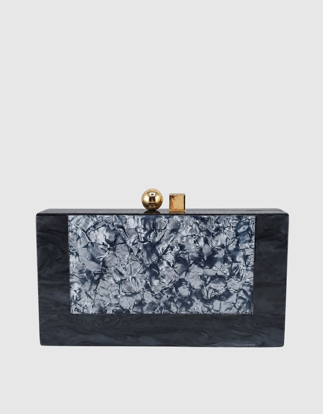 Izoa - Brooke Marble Clutch
