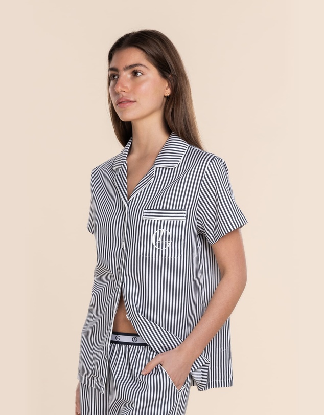Gingerlilly - Rebecca Judd x Gingerlilly Camilla Cotton Short PJ Set