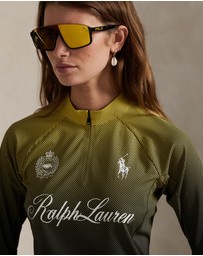 Polo Ralph Lauren - Graphic Cropped Quarter-Zip