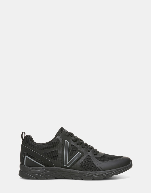 Vionic - Miles II Sneaker - Black/Charcoal