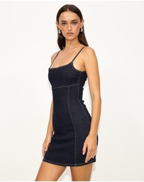 Dazie - Darling Denim Mini Dress