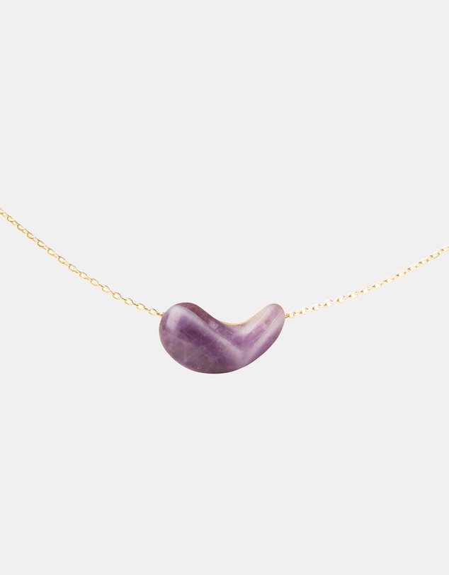 PDPAOLA - Amethyst Aura Necklace