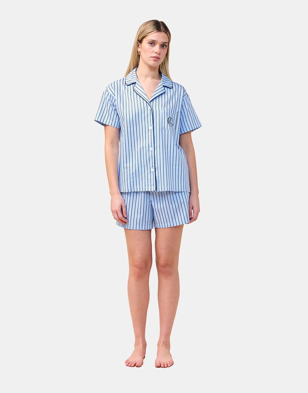 Gingerlilly - Poppy Stripe Short PJ Set