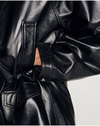 Sandro - Ashley Leather Jacket